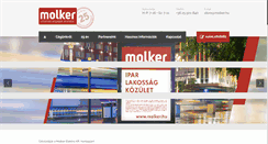 Desktop Screenshot of molker.hu